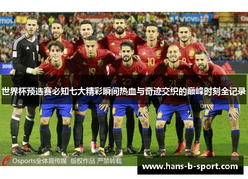 世界杯预选赛必知七大精彩瞬间热血与奇迹交织的巅峰时刻全记录